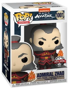 Funko POP Animation: Avatar - Admiral Zhao (with Fireball)(Glow in the Dark)(Exclusive) - Figurki kolekcjonerskie - miniaturka - grafika 2