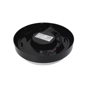 OPRAWA LED KANLO OKRĄGŁA 12W 4000K 1150LM IP54 CZARNA - Oprawy, klosze i abażury - miniaturka - grafika 2