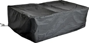 Mucola pokrowiec ochronny na meble ogrodowe plandeka zestaw kanapa sofa stół odporny na warunki atmosferyczne czarny - kosz plażowy 160x160x90 - Pokrowce na meble ogrodowe - miniaturka - grafika 1