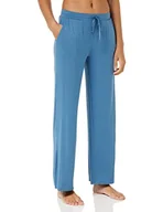 Spodnie damskie - Triumph Damskie spodnie od piżamy Climate Aloe Trousers, LIBERTY BLUE, 48 - miniaturka - grafika 1