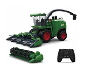 Zabawki zdalnie sterowane - KOMBAJN ZDALNIE STEROWANY 2W1 DŹWIĘK ŚWIATŁA DYM PILOT RC - miniaturka - grafika 1