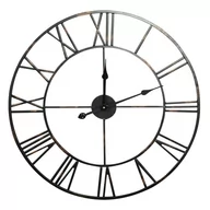 Zegary - Zegar ścienny 03 śr. 70 cm czarny - miniaturka - grafika 1