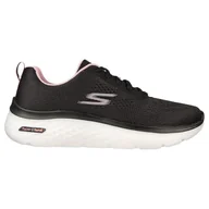 Buty sportowe damskie - Buty Skechers Go Walk Hyper Burst W 124578-BKPK czarne - miniaturka - grafika 1