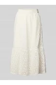 Spódnice - Spódnica midi lekko rozkloszowana z czystej bawełny model ODELIA - Pepe Jeans - miniaturka - grafika 1