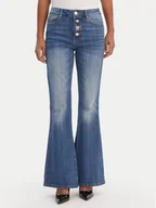 Spodnie damskie - Fracomina Jeansy FR26SVA012D40102 Niebieski Bootcut Fit - miniaturka - grafika 1