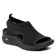 Sandały damskie - Sandały SKECHERS - City Catch 119236/BBK Black - miniaturka - grafika 1