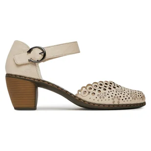 Sandały Rieker 40902-60 - Czółenka - miniaturka - grafika 1