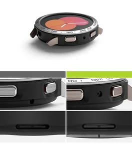 Ringke Air Sports+Bezel 2w1 etui ze stalową ramką do Samsung Galaxy Watch 5 40mm pokrowiec na kopertę czarno-srebrny (GW4-40-10_AS02) - Akcesoria do smartwatchy - miniaturka - grafika 6