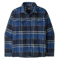 Koszulki sportowe męskie - Koszula męska Patagonia M's Fjord Flannel Shirt Rozmiar: S / Kolor: ciemnoniebieski - miniaturka - grafika 1