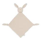 Gryzaki dla dzieci - Jollein - Przytulanka dou dou z zawieszką na smoczek Królik NOUGAT - miniaturka - grafika 1