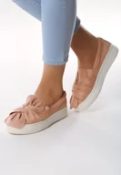 Trampki damskie - Różowe Slip On Boogie - miniaturka - grafika 1