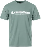Koszulki męskie - t-shirt HORSEFEATHERS QUARTER T-SHIRT Blue Haze - miniaturka - grafika 1