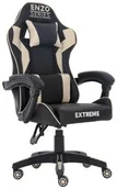 Fotele i krzesła biurowe - Fotel Gamingowy dla Gracza Extreme ENZO Beige - miniaturka - grafika 1