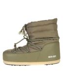 Botki damskie - Moon Boot Botki zimowe "EVX LIGHT LOW NYLON" w kolorze khaki - miniaturka - grafika 1