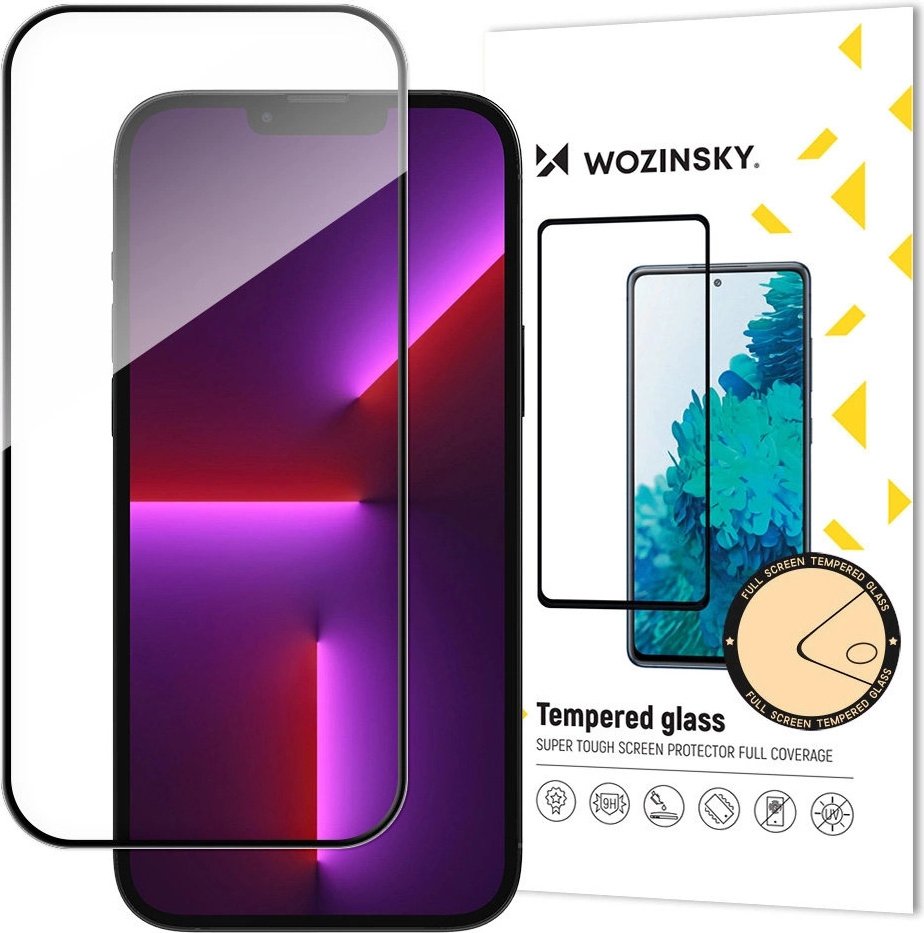 Szkło hartowane Wozinsky Full Glue Tempered Glass na iPhone 16 Pro
