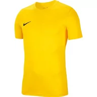 Koszulki sportowe męskie - Nike, Koszulka męska, Park VII BV6708 719, żółty, rozmiar XL - miniaturka - grafika 1