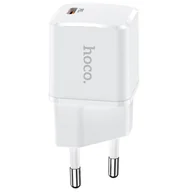 Akcesoria do smartwatchy - HOCO ładowarka sieciowa Typ C PD 20W N10 biała - miniaturka - grafika 1