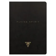 Zeszyty szkolne - Zeszyt Clairefontaine Flying Spirit A5, linie, czarny - miniaturka - grafika 1