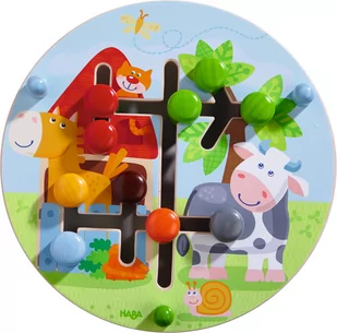Haba Tablica edukacyjna motoryczna Na farmie 301696 - Tablice dla dzieci - miniaturka - grafika 2