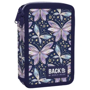 Piórnik podwójny z wyp BackUp 7 DW04 DERFORM - Piórniki - miniaturka - grafika 1