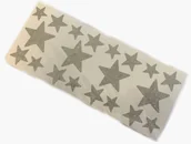 Zabawki kreatywne - Import Naklejka gwiazda brokat ( Srebrna ) FF86-50116 - miniaturka - grafika 1