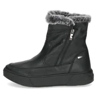 Botki damskie - Botki czarne Daphne [26402-43-022] [Rozmiar: 38] - miniaturka - grafika 1