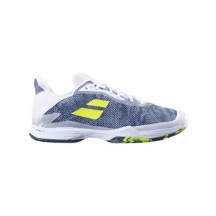 Buty do tenisa męskie Babolat JET TERE ALL COURT white/dark blue - Tenis ziemny - miniaturka - grafika 1