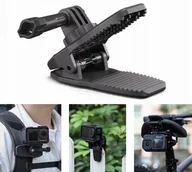 Akcesoria do kamer sportowych - Klips Uchwyt Mocowanie Szybkozłączka Na Pasek Szelki Magnes Na 1/4"" Gopro / Mj949 - miniaturka - grafika 1