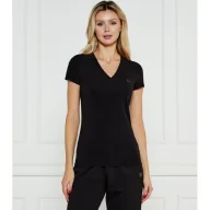 Koszulki i topy damskie - Armani Exchange T-shirt Slim Fit - miniaturka - grafika 1