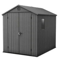 Altany ogrodowe - Keter Domek narzędziowy Darwin 6x8 Szary Raty 17210355 - miniaturka - grafika 1