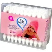 Waciki, płatki i patyczki kosmetyczne - LULA  Patyczki do uszu dla dzieci, 60 sztuk - miniaturka - grafika 1