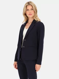 Elegancka i dopasowana granatowa marynarka na guziki Red Button Blazer - Marynarki i żakiety damskie - miniaturka - grafika 1