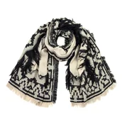 Apaszki i szaliki damskie - Szal Boho fringes - miniaturka - grafika 1