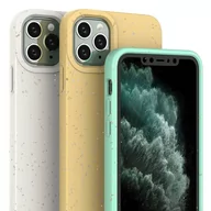 Etui i futerały do telefonów - Eco Case etui do iPhone 11 Pro Max silikonowy pokrowiec obudowa do telefonu żółty - miniaturka - grafika 1