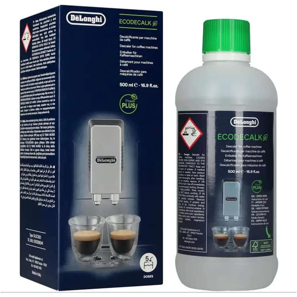 Zestaw Odkamieniacz Do Ekspresu Delonghi Ecodecalk, 500 Ml + Filtr