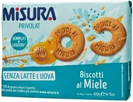 Ciastka - MISURA Privolat ciastka z miodem 400 g - miniaturka - grafika 1