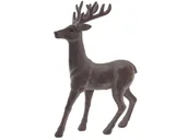 Ozdoby bożonarodzeniowe - Renifer Ozdobny Dekoracja Jelonek 45 Cm Szary Duży - miniaturka - grafika 1