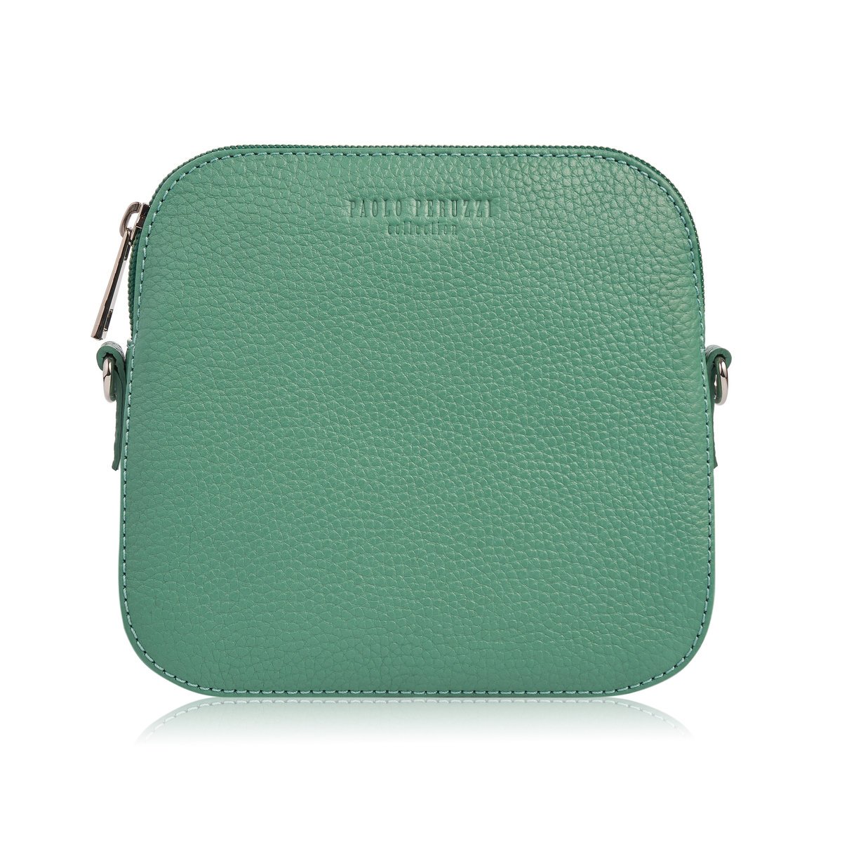 Torebeczka Damska Mała Na Ramię Ze Skóry Naturalnej In-61-Mn Paolo Peruzzi