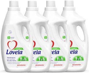 Lovela Family Płyn Prania Koloru Białego 4 x 1,85L - Środki do prania - miniaturka - grafika 1