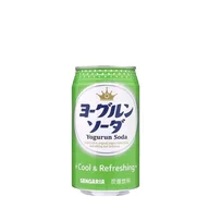 Napoje gazowane - YOGURUN SODA - JAPOŃSKI MUSUJĄCY NAPÓJ JOGURTOWY, SANGARIA 350ml - miniaturka - grafika 1