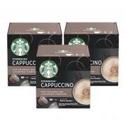 Cappuccino i kawy smakowe - Starbucks Dolce Gusto Cappucino Kawa w kapsułkach Zestaw 18 x 14,5 g + 18 x 5,5 g - miniaturka - grafika 1