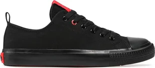 Lee Cooper Tenisówki LCW-22-31-0912M Czarne 44 - Trampki męskie - miniaturka - grafika 1