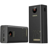 Powerbanki - Powerbank Romoss PEA40PF 40000mAh, 22.5W (czarny) - miniaturka - grafika 1