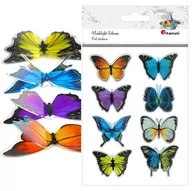 Zabawki kreatywne - naklejki foliowe 3d motyle - miniaturka - grafika 1