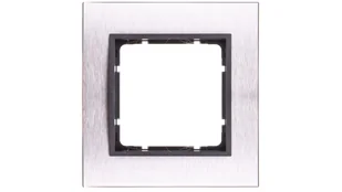 Berker B7 stal szlachetna/antracyt ramka 1 B_10113606 - Inne akcesoria elektryczne - miniaturka - grafika 2