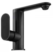 Baterie umywalkowe - Mexen Milo bateria umywalkowa boczny uchwyt, czarna - miniaturka - grafika 1