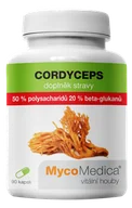Suplementy naturalne - MycoMedica - Cordyceps 50% w wysokim stężeniu, 90 kapsułek ziołowych - miniaturka - grafika 1
