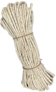 Lina sizalowa sznurek do drapaków drapak 8mm 50m - Żeglarstwo - miniaturka - grafika 1