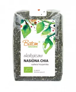 BATOM Nasiona chia 200g Batom - Zdrowa żywność - miniaturka - grafika 1