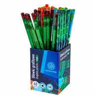 Przybory szkolne - Ołówki grafitowe trójkątne HB Pixel (48szt) ASTRA - miniaturka - grafika 1